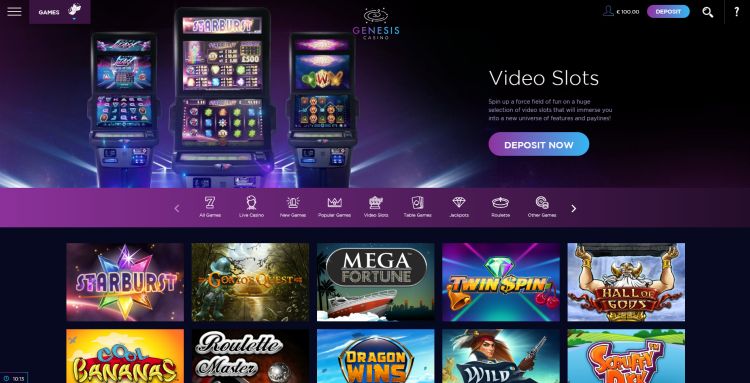 Genesis casino review