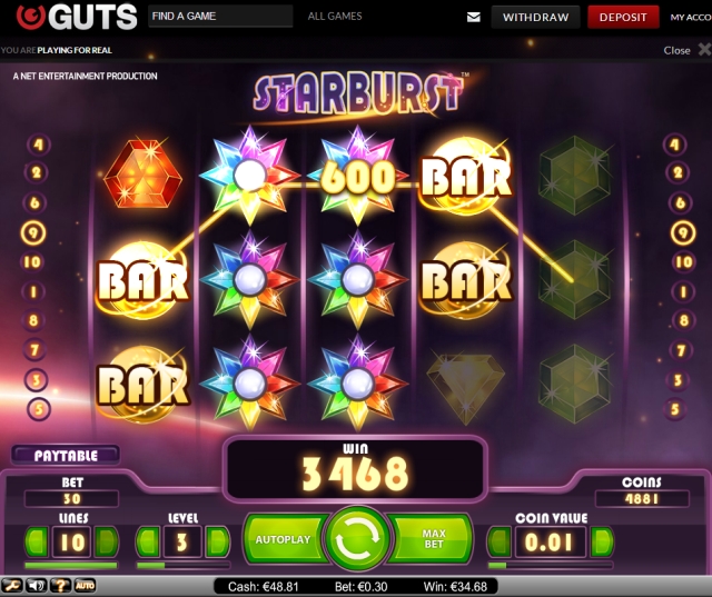 Starburst slot review