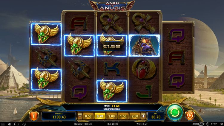 Ankh of Anubis slot review play n go