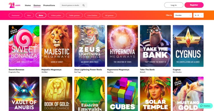 21.com casino review casinohipster games