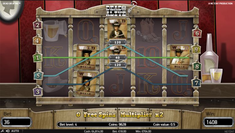 Dead or alive slot review win