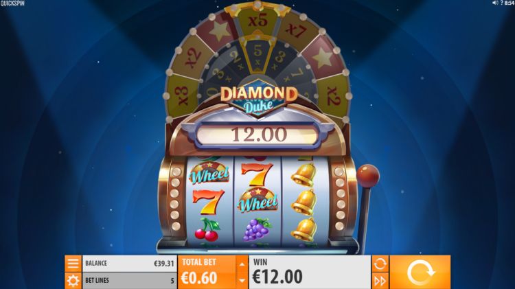 Diamond Duke slot quickspin win
