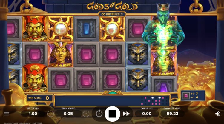 Gods of gold slot netent slot review