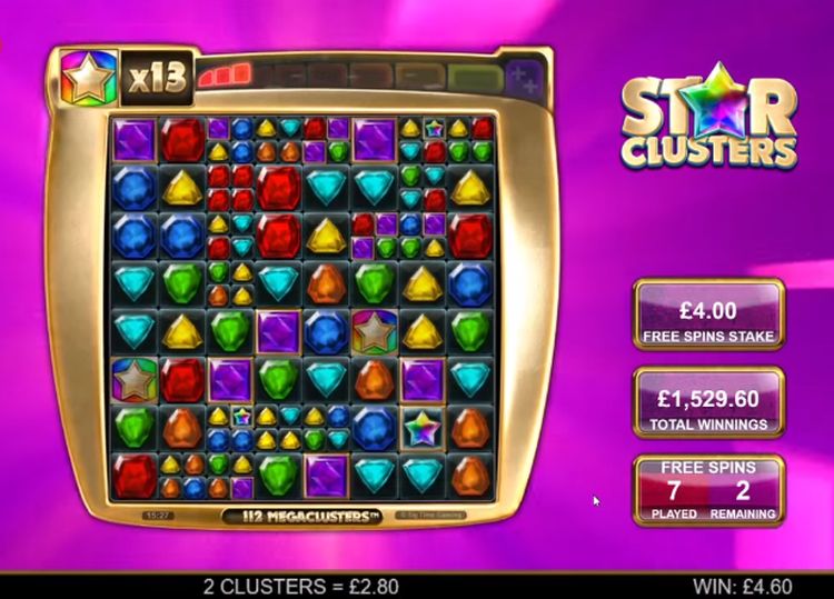 megaclusters slots explained