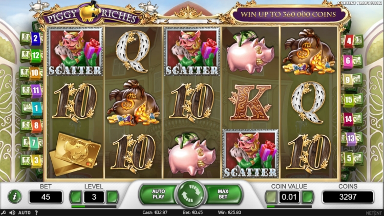 Piggy Riches slot bonus trigger