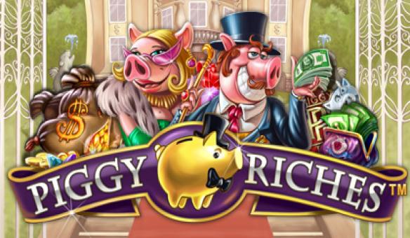 Piggy Riches slot review netent logo