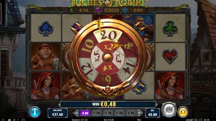 Riches of Robin slot review play 'n GO bonus trigger