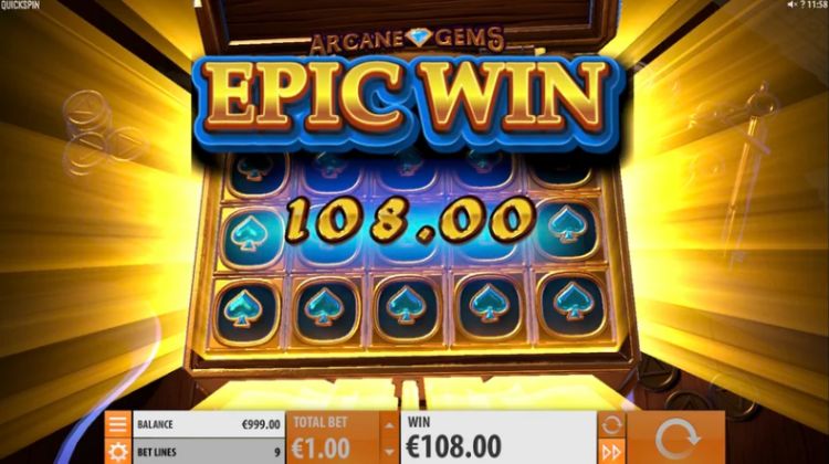 slot review arcane gems