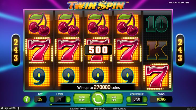 twin spin netent slot