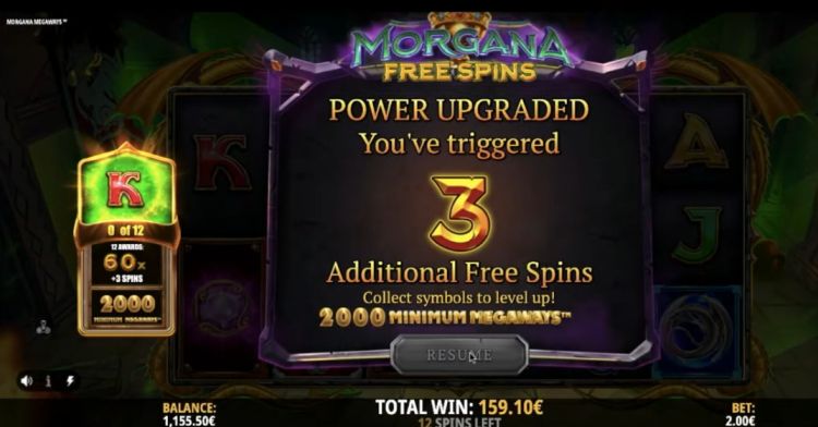 morgana megaways slot retrigger