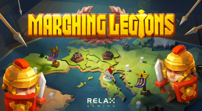 Marching-Legions-slot review logo relax gaming