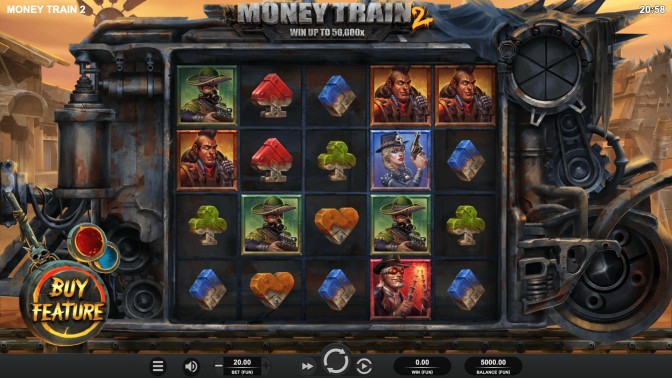 money train 2 slot review base game