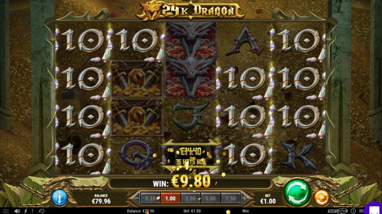 24k dragon slot review play n go