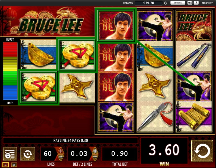 Bruce Lee slot WMS