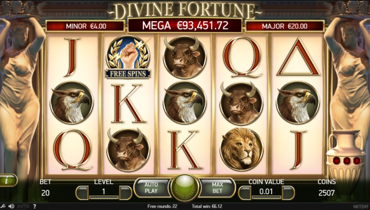 Divine-fortune-Netent-screen