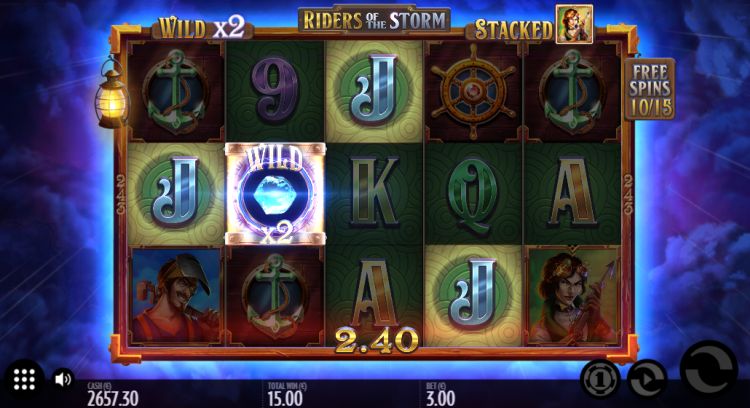 Riders of the storm slot thunderkick free spins win 2