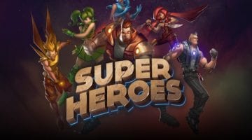 Super Heroes Yggdrasil gokkast review logo