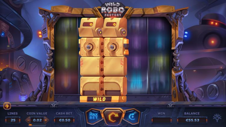 Wild robo factory slot yggdrasil wilds