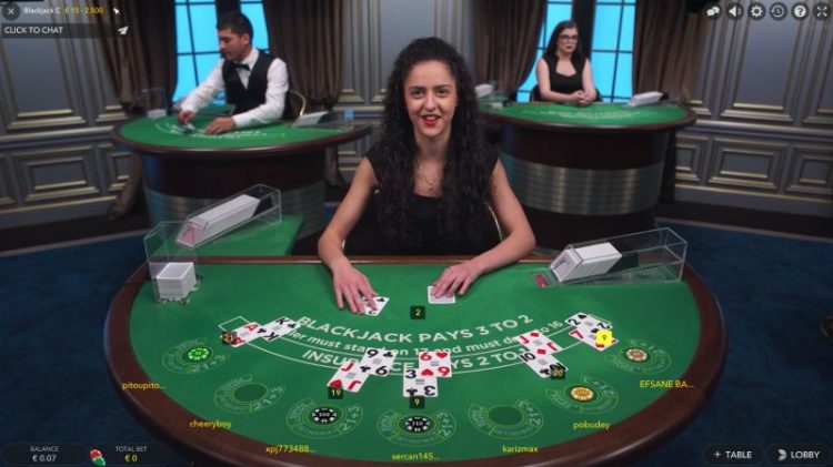 live dealer casino games blackjack