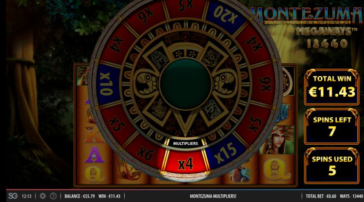 montezuma megaways slot review bonus