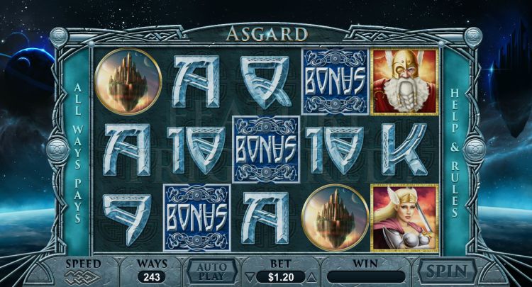 Asgard pokie review bonus trigger