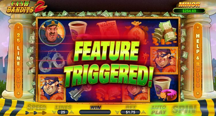 Cash Bandits 2 pokie review