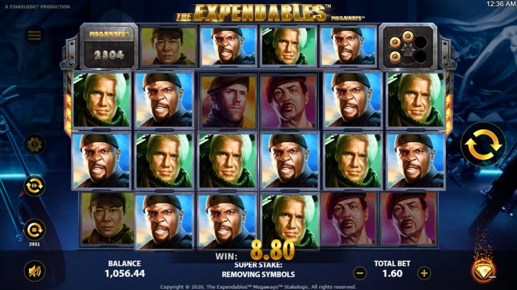Expendables megaways slot stakelogic