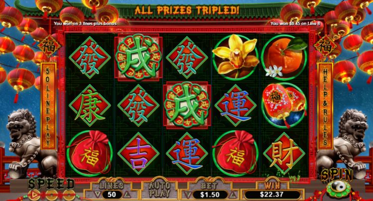 Fu Chi pokie review free spins
