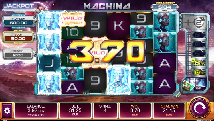 Machina megaways slot review relax gaming