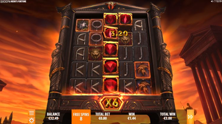 Nero's Fortune slot review quickspin