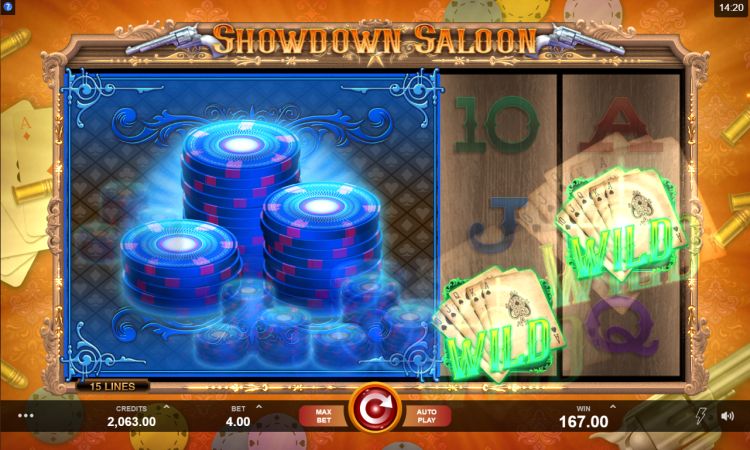 Showdown Saloon Microgaming review