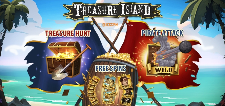 Treasure Island slot quickspin