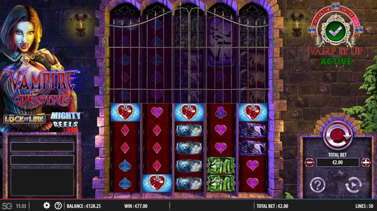 Vampire desire lock it link slot