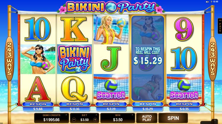 bikini-party slot review Microgaming