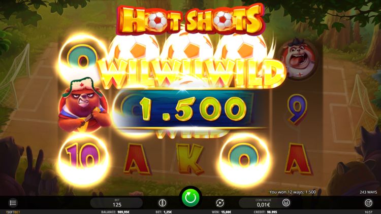 hot shots-slot review isoftbet